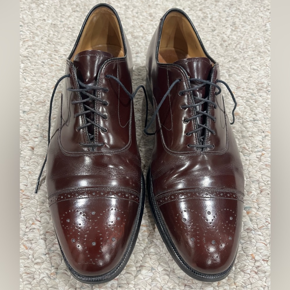 Johnston & Murphy Aristocraft Leather Shoes Size 10